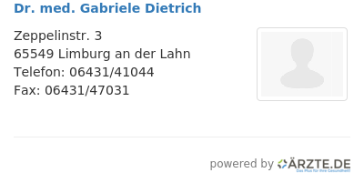 Dr med gabriele dietrich 430266