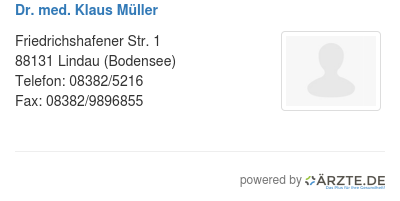 Dr med klaus mueller 253556