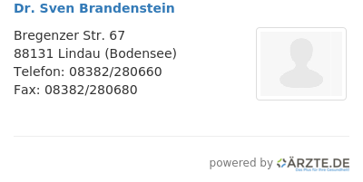 Dr sven brandenstein