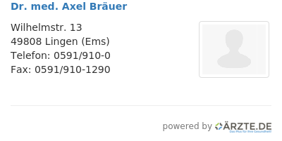Dr med axel braeuer 656875