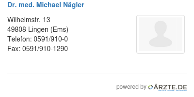 Dr med michael naegler