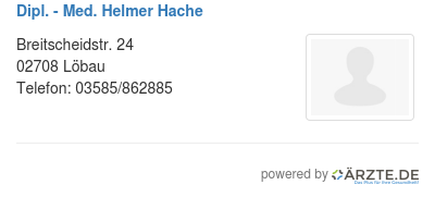Dipl med helmer hache