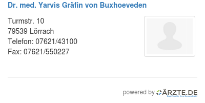Dr med yarvis graefin von buxhoeveden