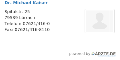 Dr michael kaiser 646700