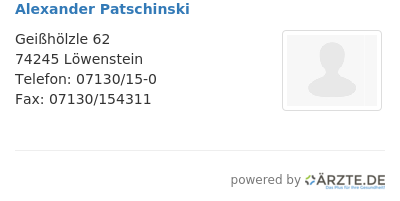 Alexander patschinski