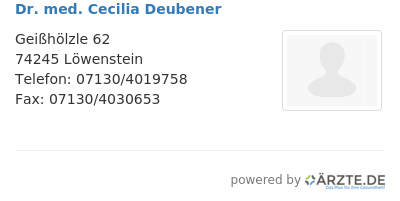 Dr med cecilia deubener 673187