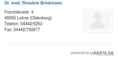 Dr med roseline brinkmann