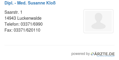 Dipl med susanne kloss