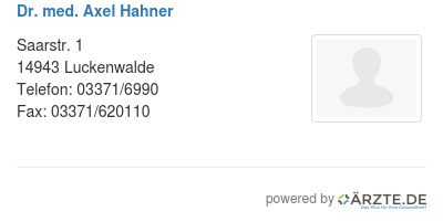 Dr med axel hahner 431809