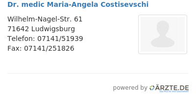 Dr medic maria angela costisevschi