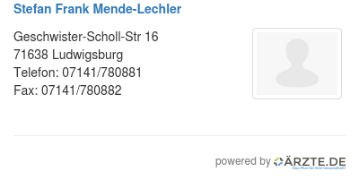 Stefan frank mende lechler