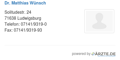 Dr matthias wuensch