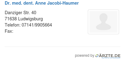 Dr med dent anne jacobi haumer 248824
