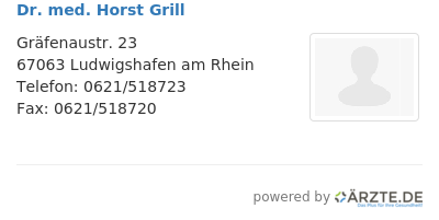 Dr med horst grill