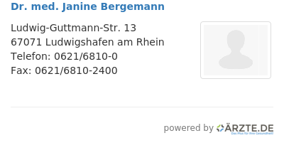 Dr med janine bergemann