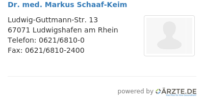 Dr med markus schaaf keim
