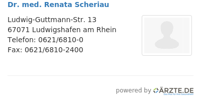Dr med renata scheriau