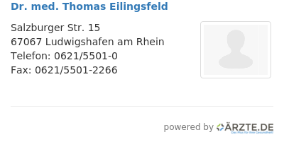 Dr med thomas eilingsfeld