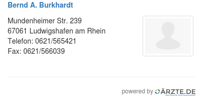 Bernd a burkhardt