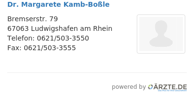 Dr margarete kamb bossle