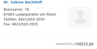Dr sabine bechtloff