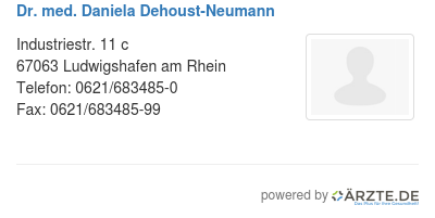 Dr med daniela dehoust neumann