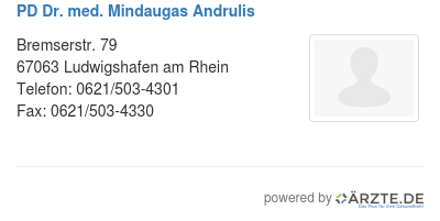 Pd dr med mindaugas andrulis