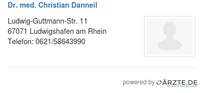 Dr med christian danneil