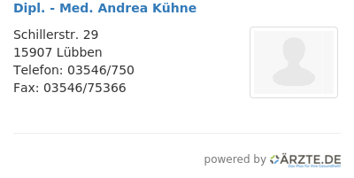 Dipl med andrea kuehne