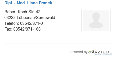 Dipl med liane franek