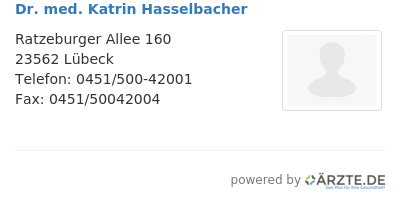 Dr med katrin hasselbacher 541113