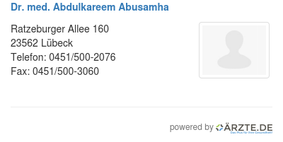 Dr med abdulkareem abusamha