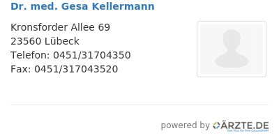 Dr med gesa kellermann