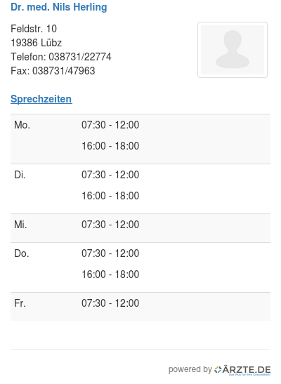 Dr med nils herling