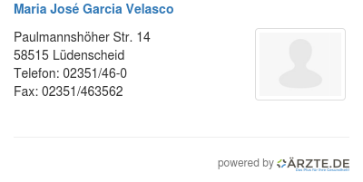 Maria jose garcia velasco