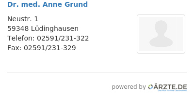 Dr med anne grund