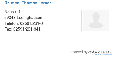 Dr med thomas lerner 551608