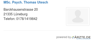 Msc psych thomas utesch 602076