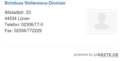 Brindusa stefanescu dionisie