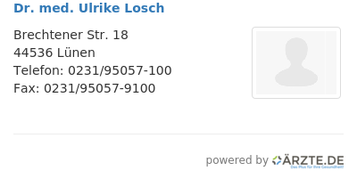 Dr med ulrike losch 645929