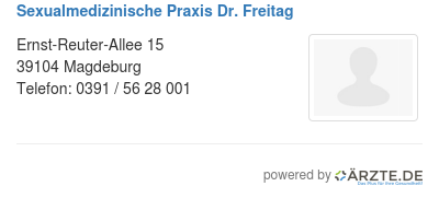 Sexualmedizinische praxis dr freitag