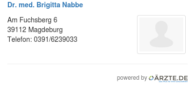 Dr med brigitta nabbe