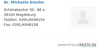 Dr michaela drexler
