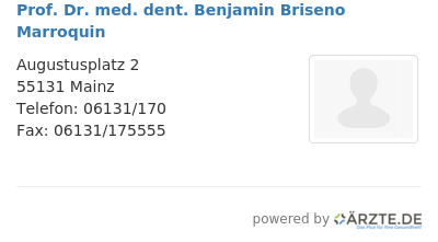 Prof dr med dent benjamin briseno marroquin