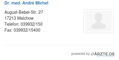 Dr med andre michel