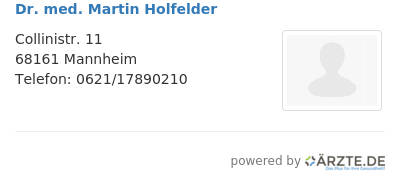 Dr med martin holfelder 547280