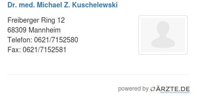 Dr med michael z kuschelewski