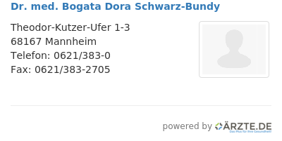 Dr med bogata dora schwarz bundy
