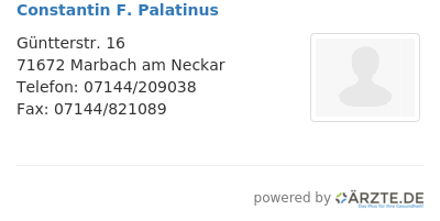 Constantin f palatinus