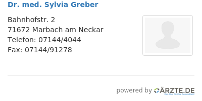 Dr med sylvia greber